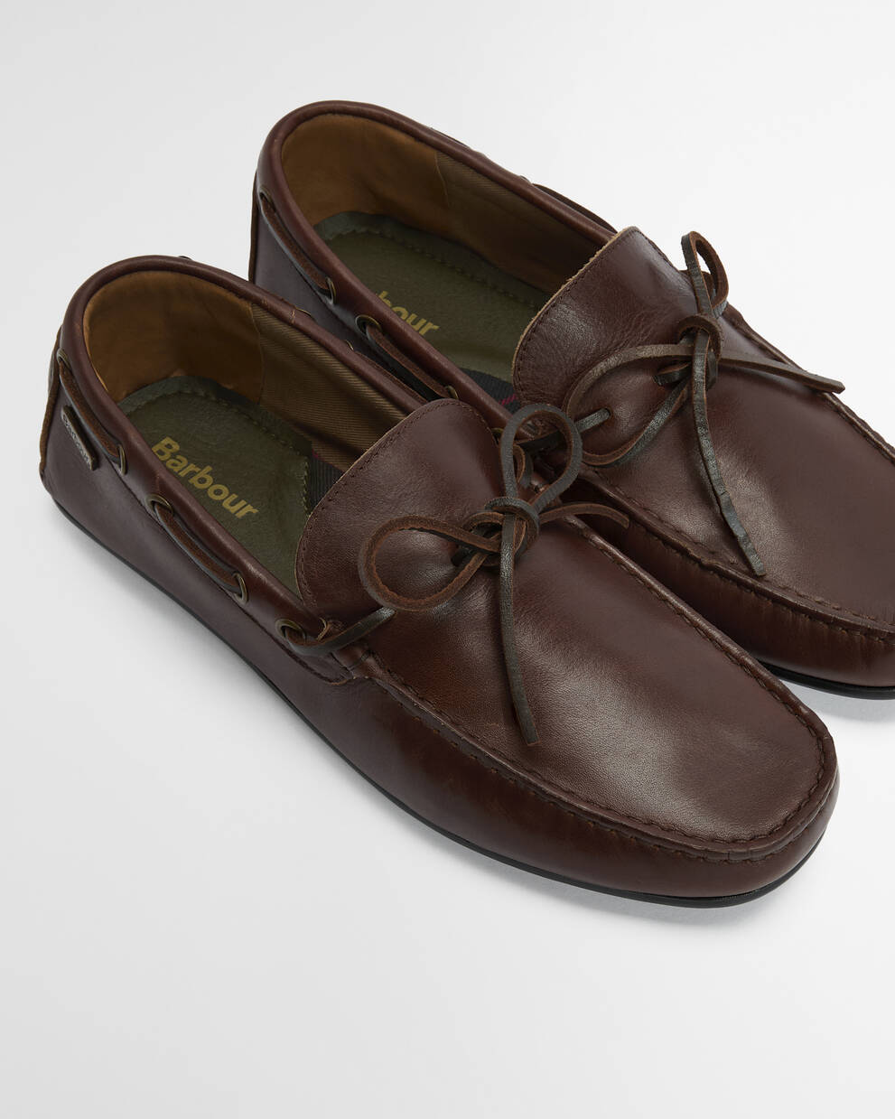 Mocassino carshoes in pelle marrone