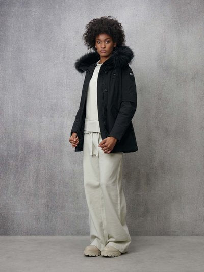 Blauer Parka Imbottito Irma