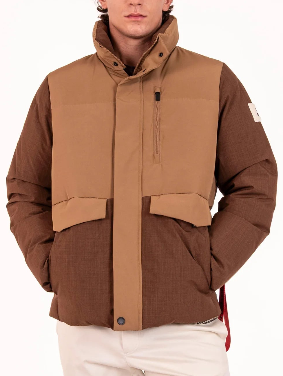 Piumino uomo mod Callanderl terra
