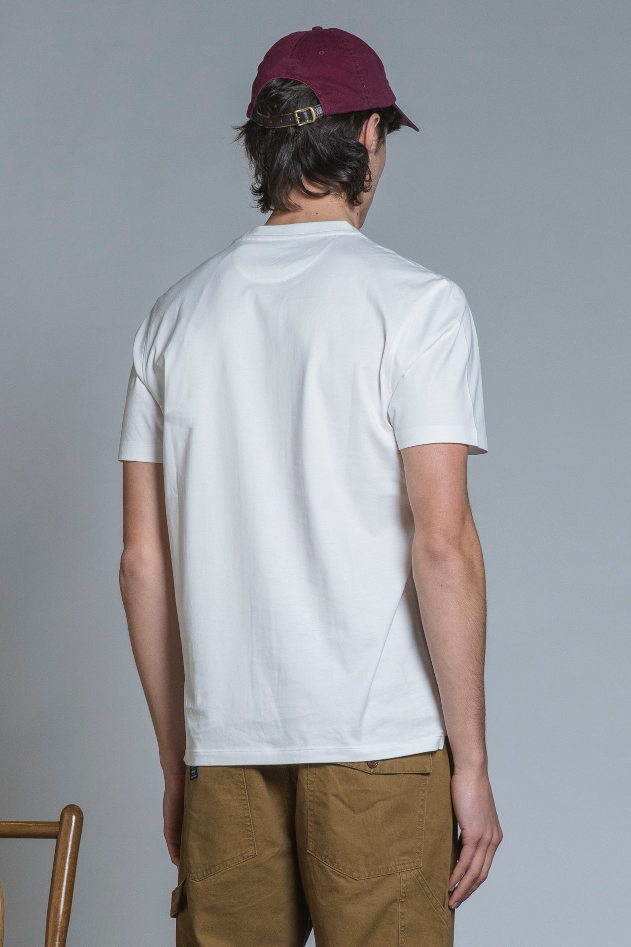 T-shirt cotone mercerizzato Bianco