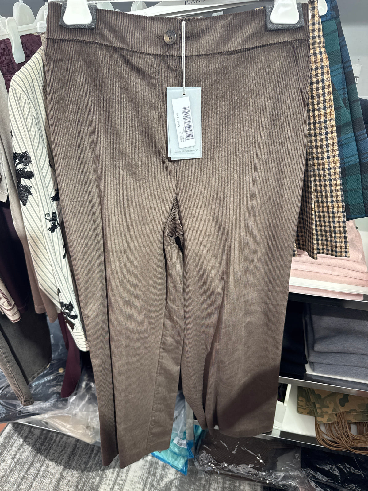 Pantalone velluto Sijco010 moro