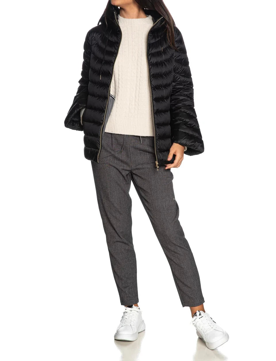 Piumino Stephi Hoody Jkt Da Donna nero