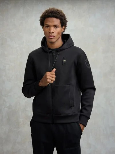 Felpa con cappuccio Scuba Colby nero