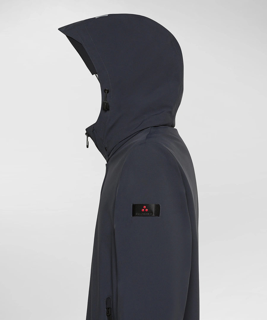 Trench Tecnico A Tre Strati Minimal ALBALI Blu