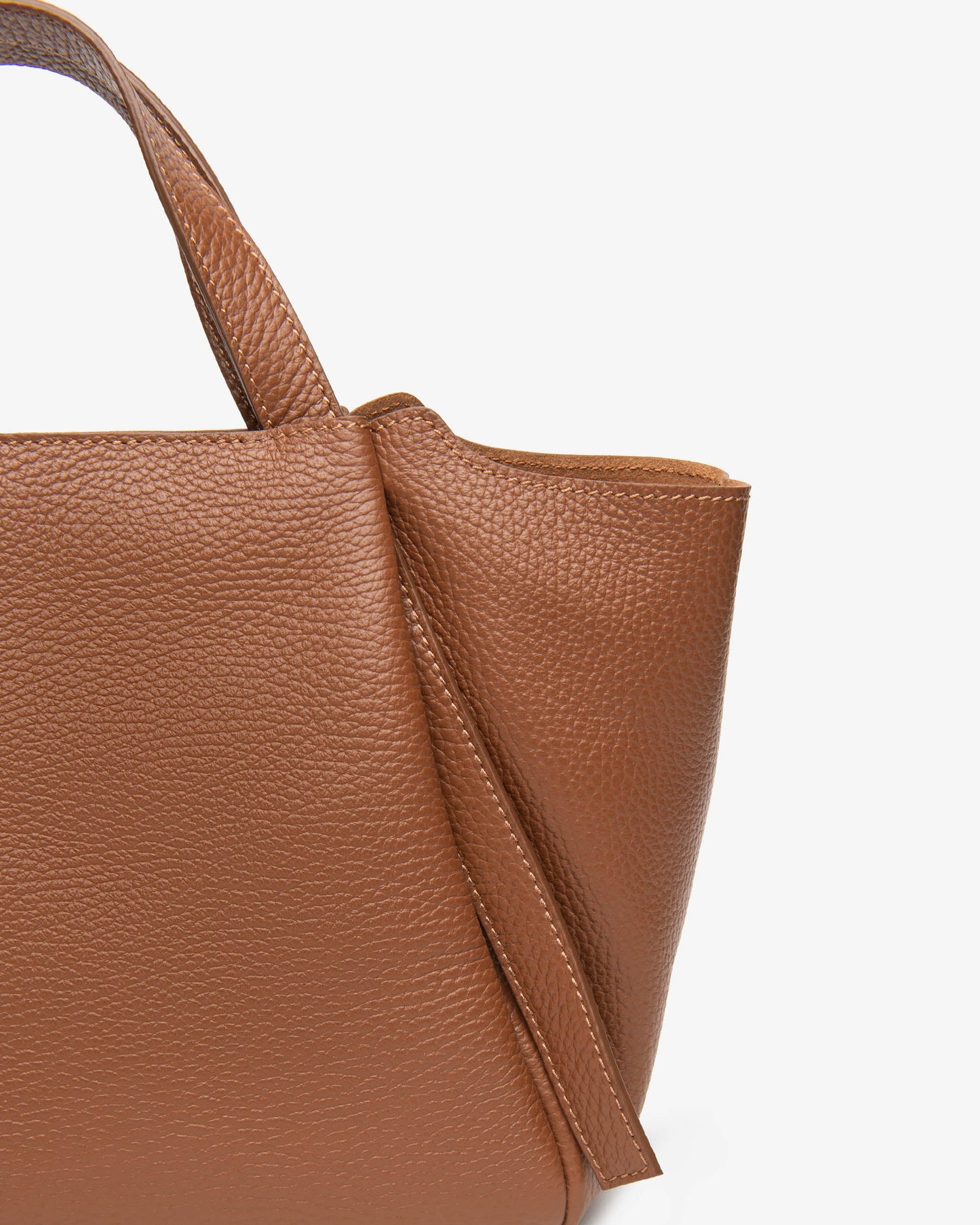 Borsa in pelle E644230D cuoio