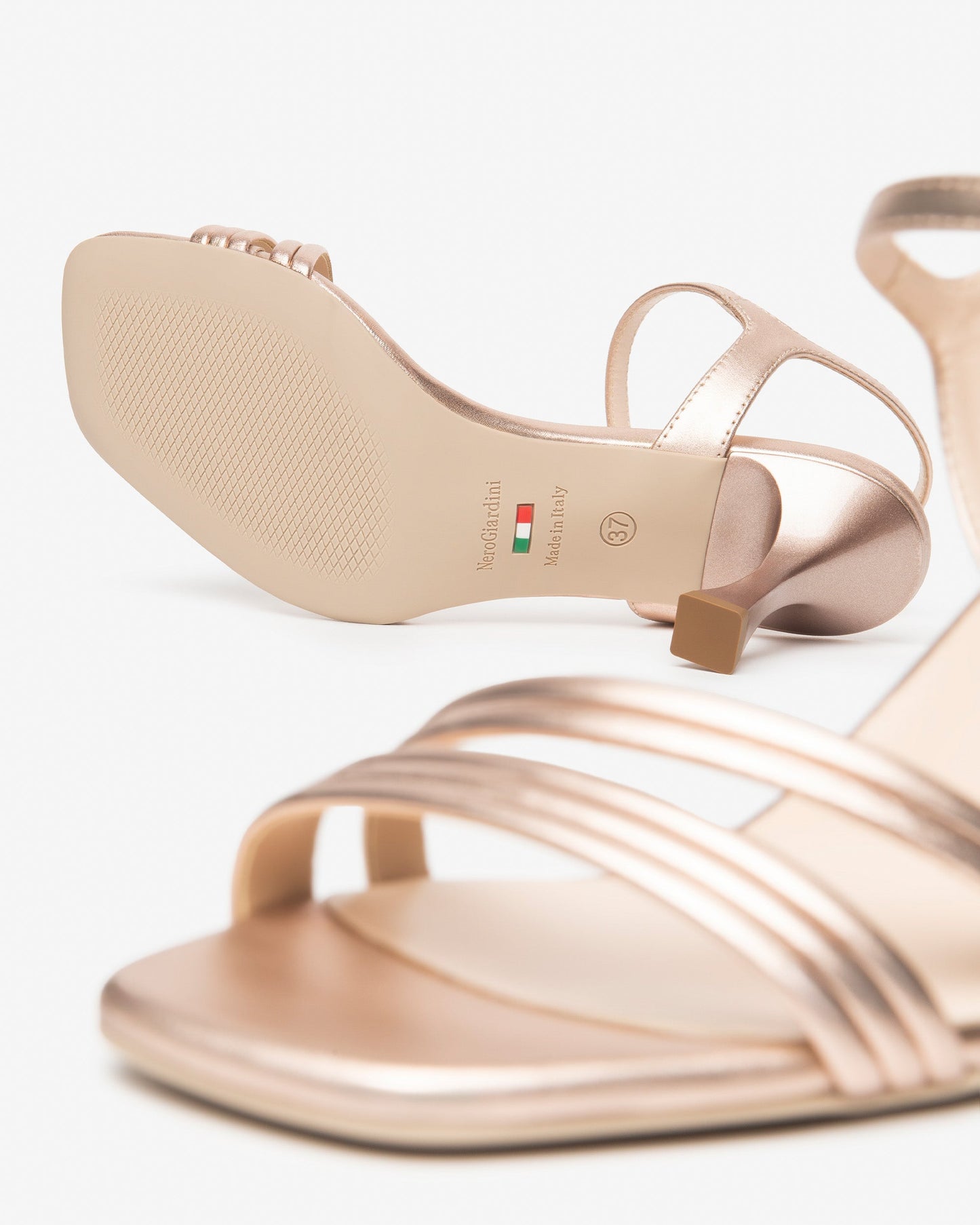 Sandali T.7,5cm platino E615683DE