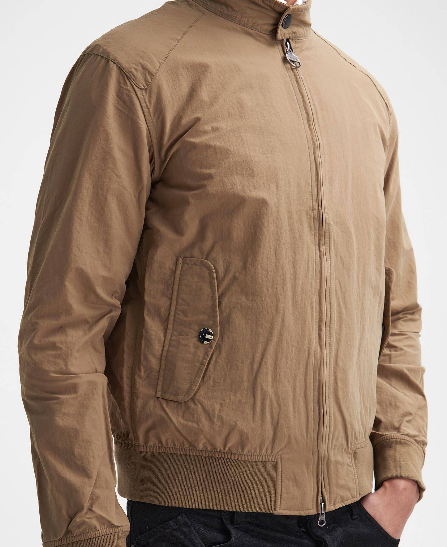 Giacca Harrington Rectifier Steve McQueen beige