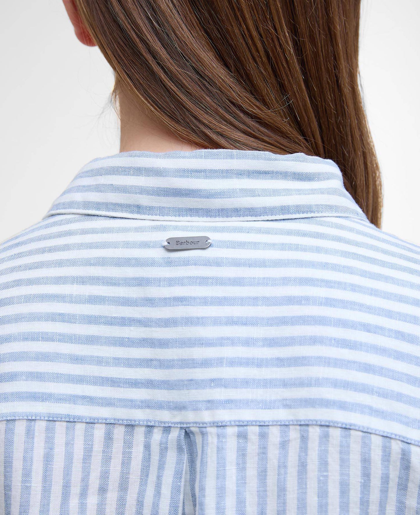 Camicia a maniche lunghe Marine dalla vestibilità comoda Chambray Stripe