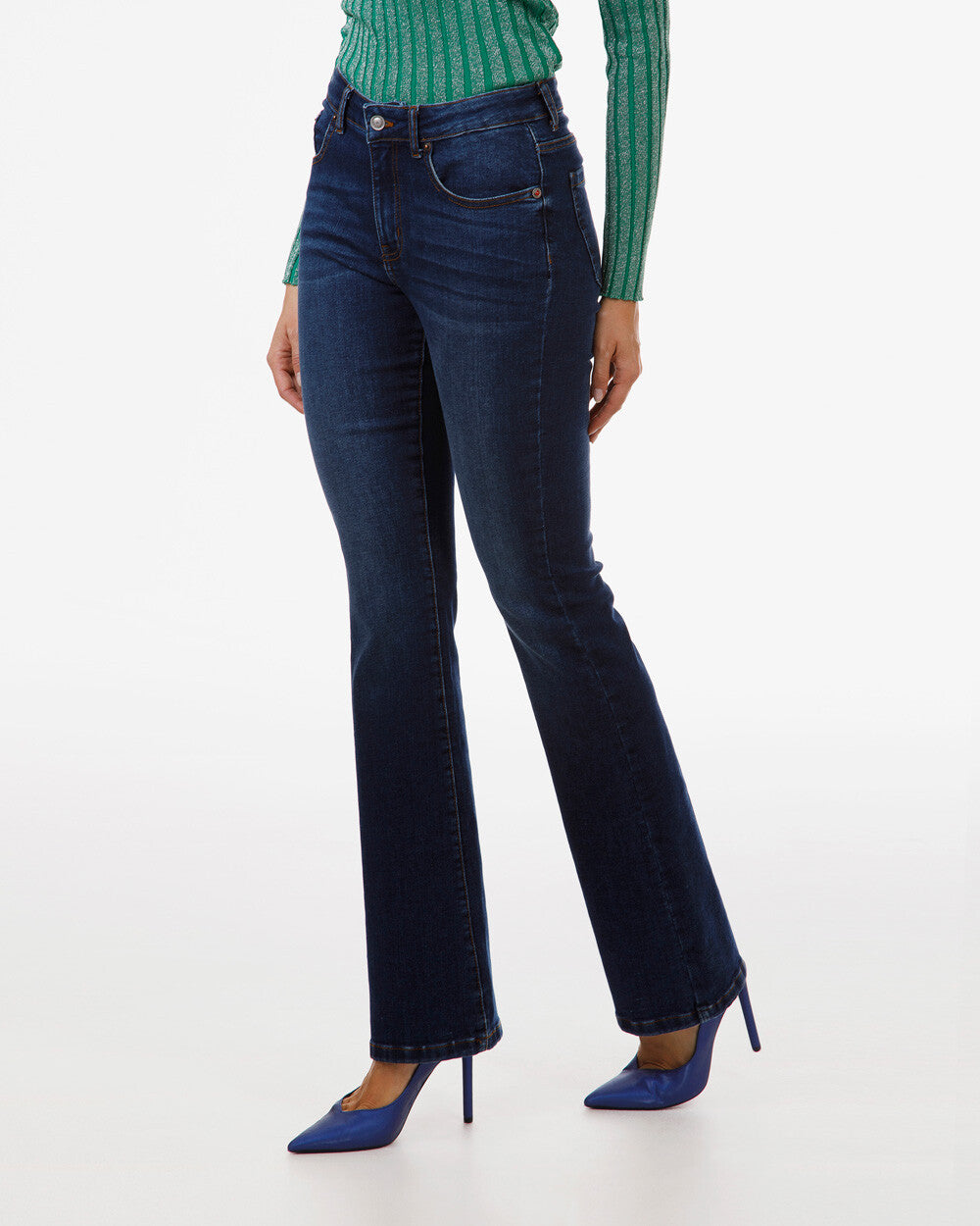 Jeans flare stretch