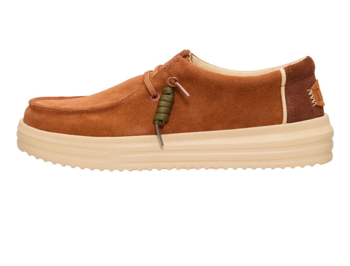 Rev suede cuoio