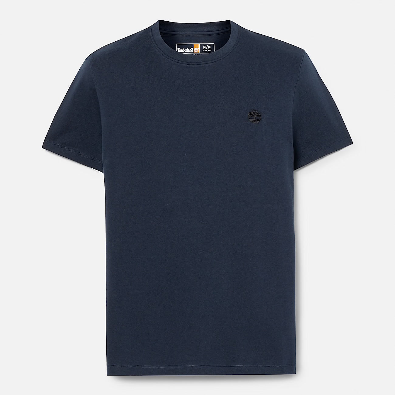T-shirt basic slim fit manica corta Blu