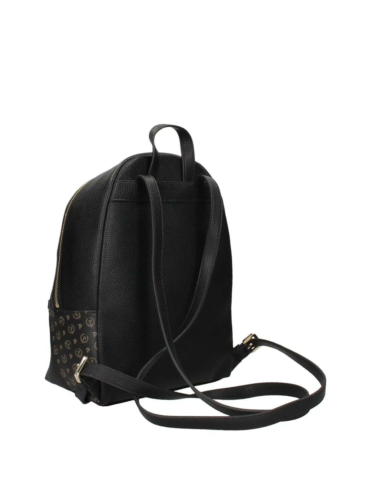 Pollini Zaino Heritage Nero Con Accessorio Catena