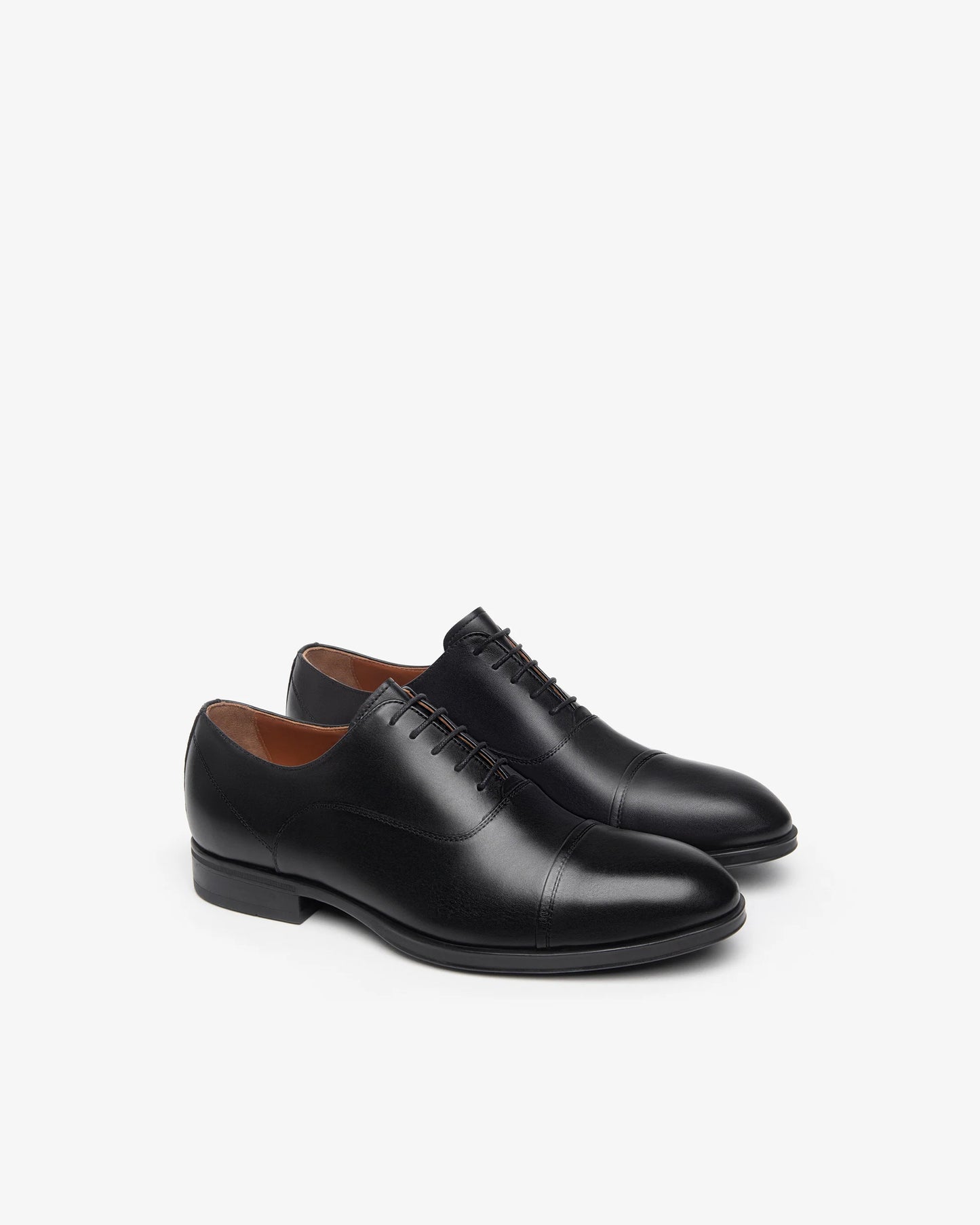 Francesina Oxford in pelle nera