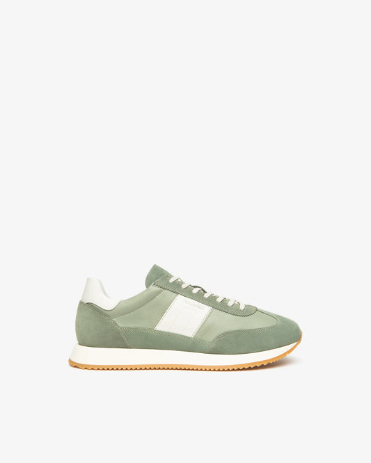 Sneaker in pelle E601110U Salvia