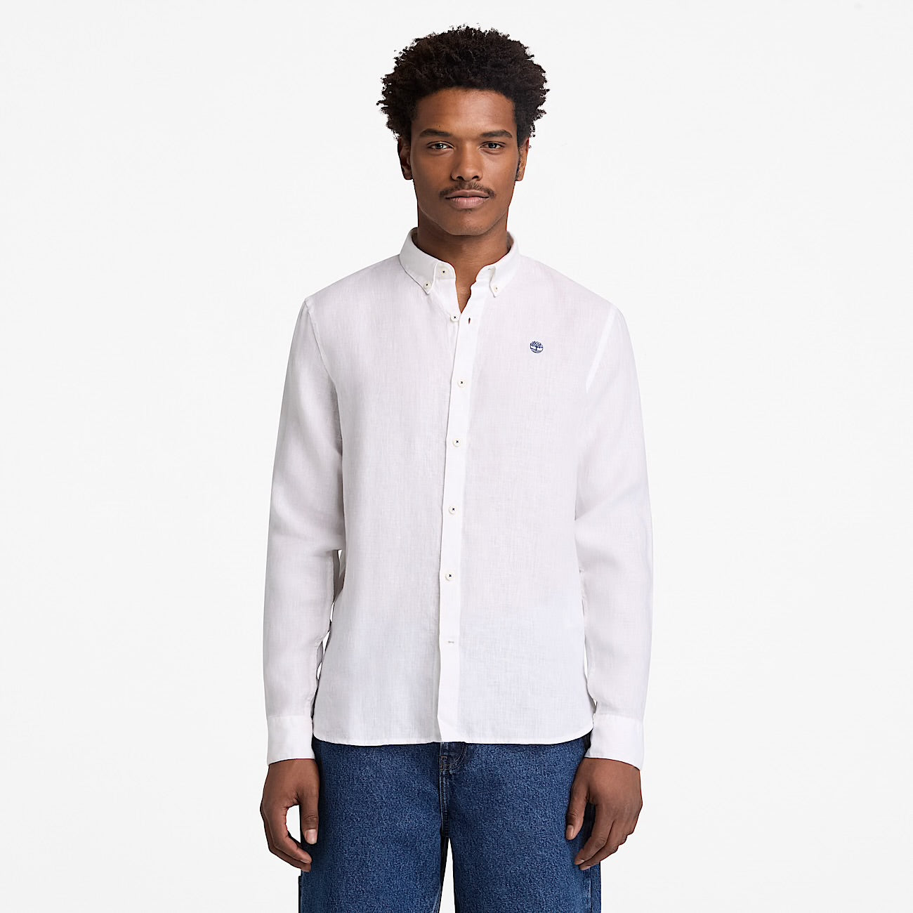 Camicia 100% Lino Bianco