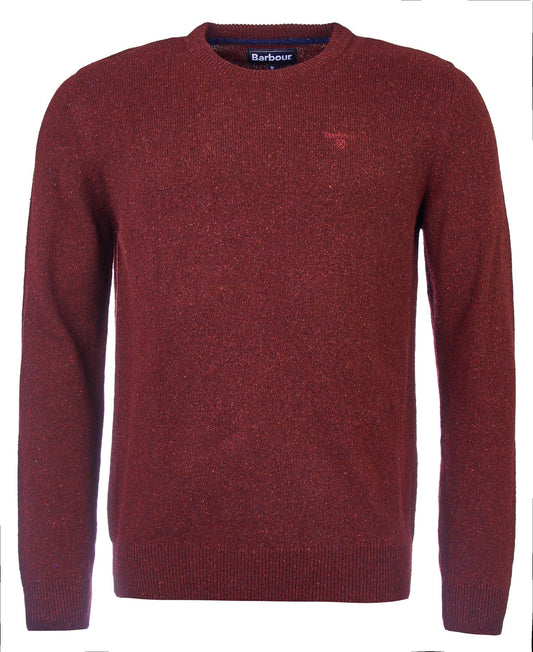 Maglia girocollo Essential Tisbury bordeaux