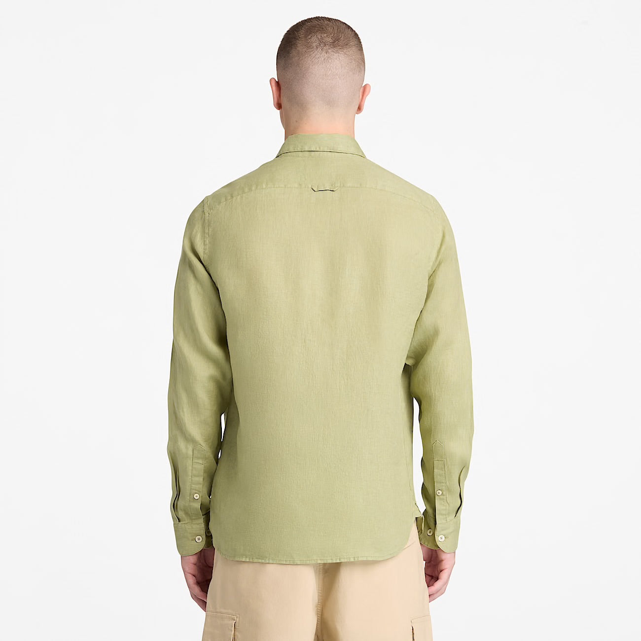 Camicia 100% Lino Salvia