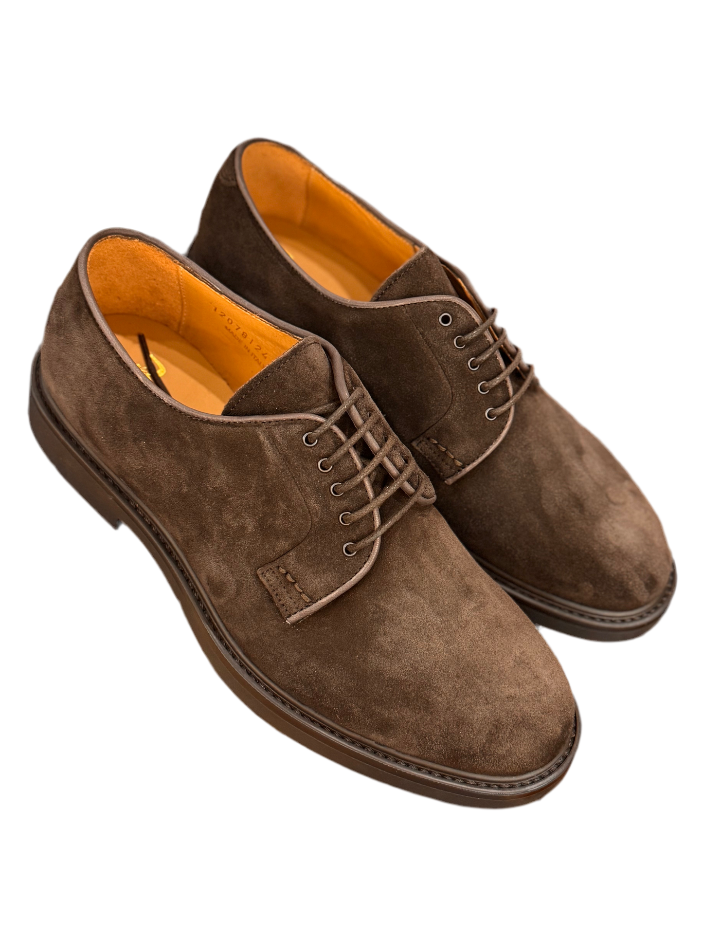 Derby in camoscio gorain T.di Moro