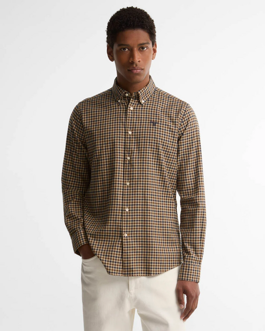 Camicia sartoriale Finkle Dark Sand