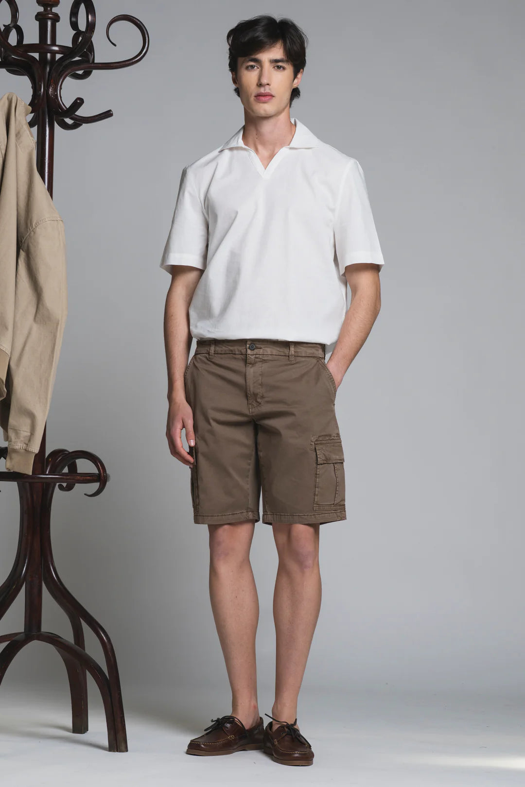 Bermuda cargo Danny cotone marrone