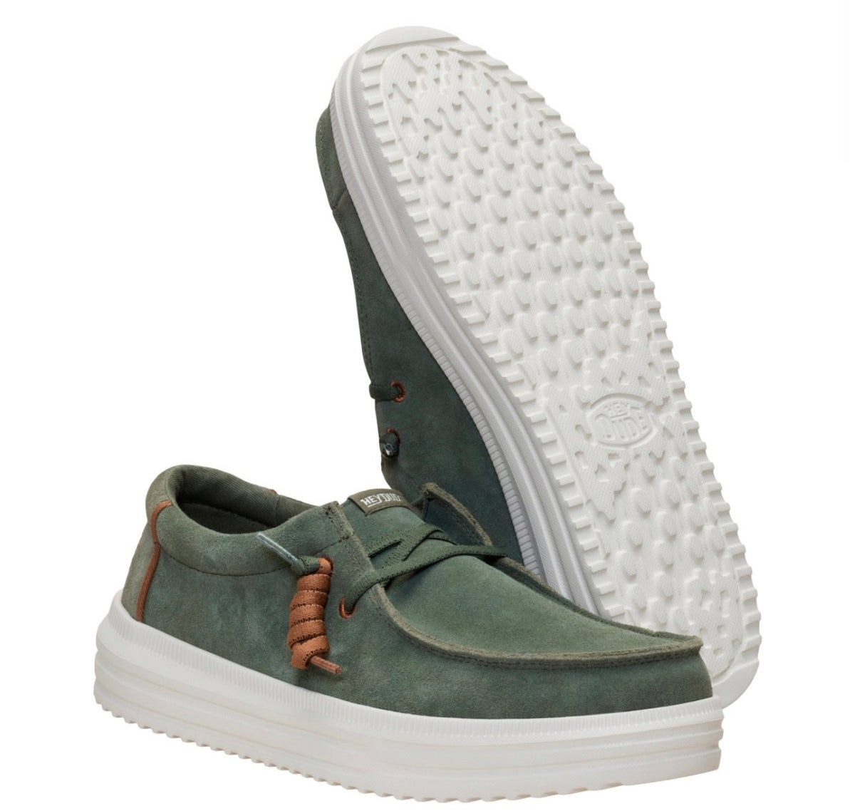 Rev suede verde