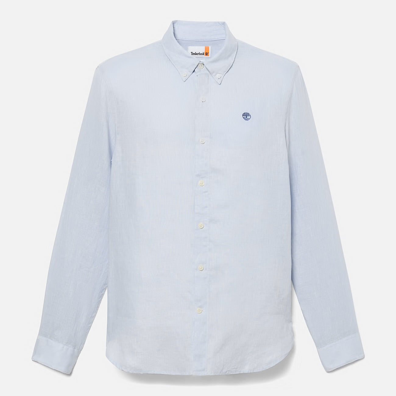 Camicia 100% Lino Celeste