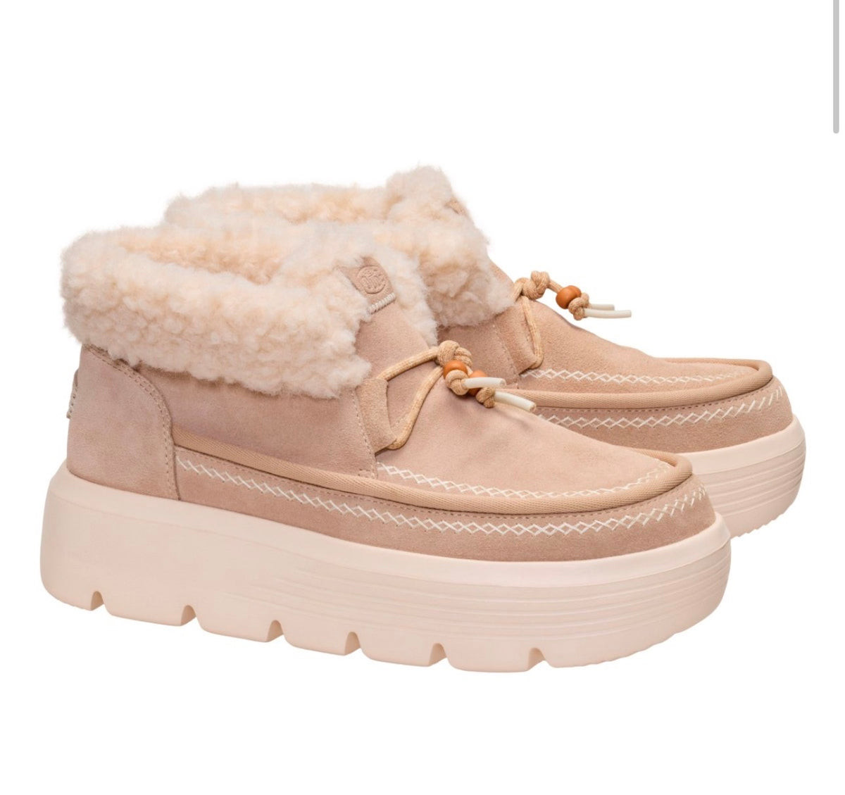 Austin Edge Lounge suede sesamo