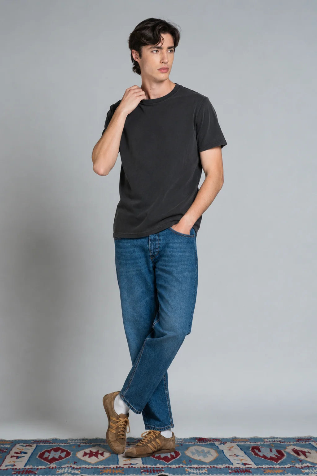T-shirt in cotone Joshua nera