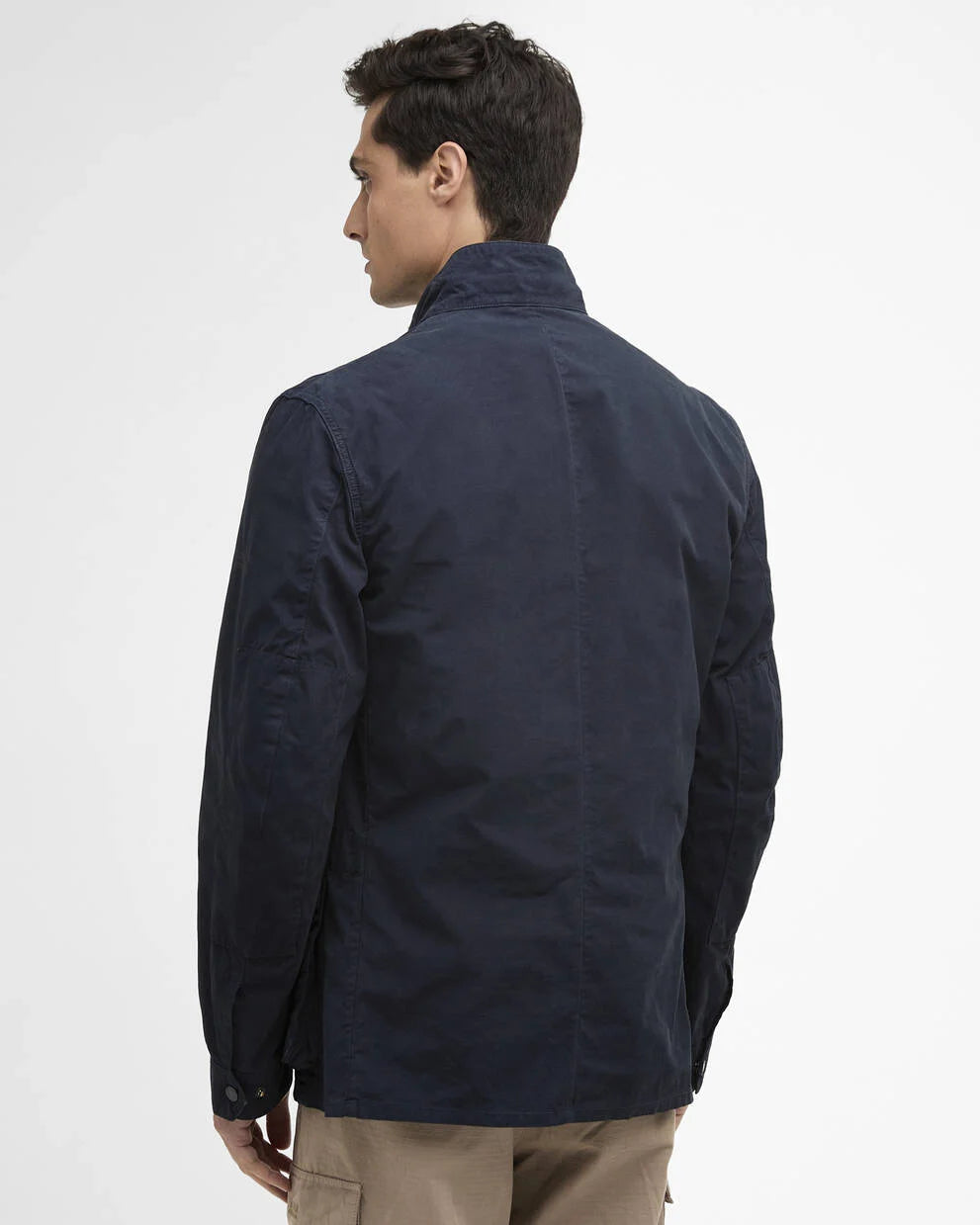 Giacca casual Duke tinta in Capo blu navy