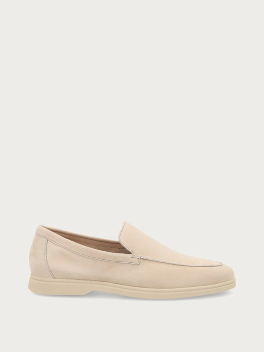 Slip-on in pelle scamosciata 32b0 beige