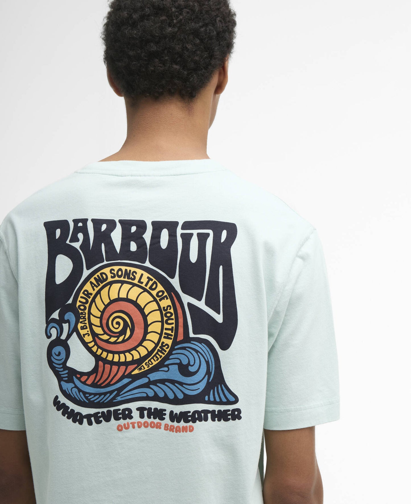 T-shirt con stampa Frome dalla vestibilità comoda menta