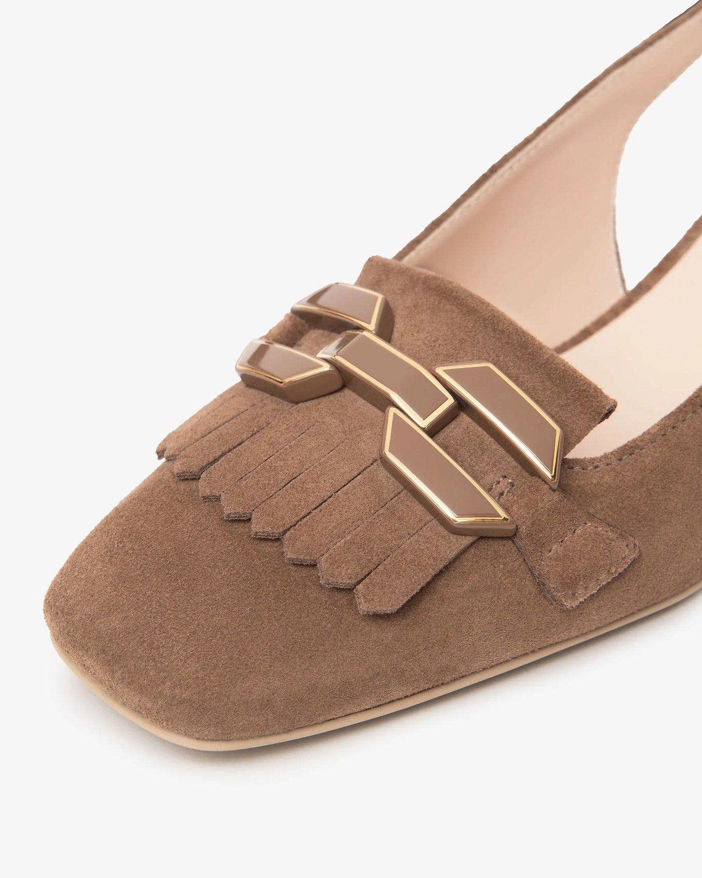 Sling-Back in camoscio E615501D Mou