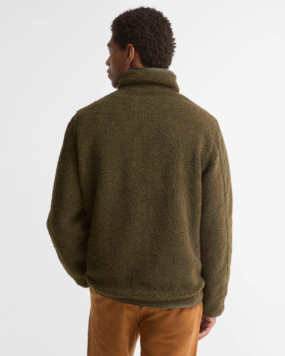 Pile reversibile sage green