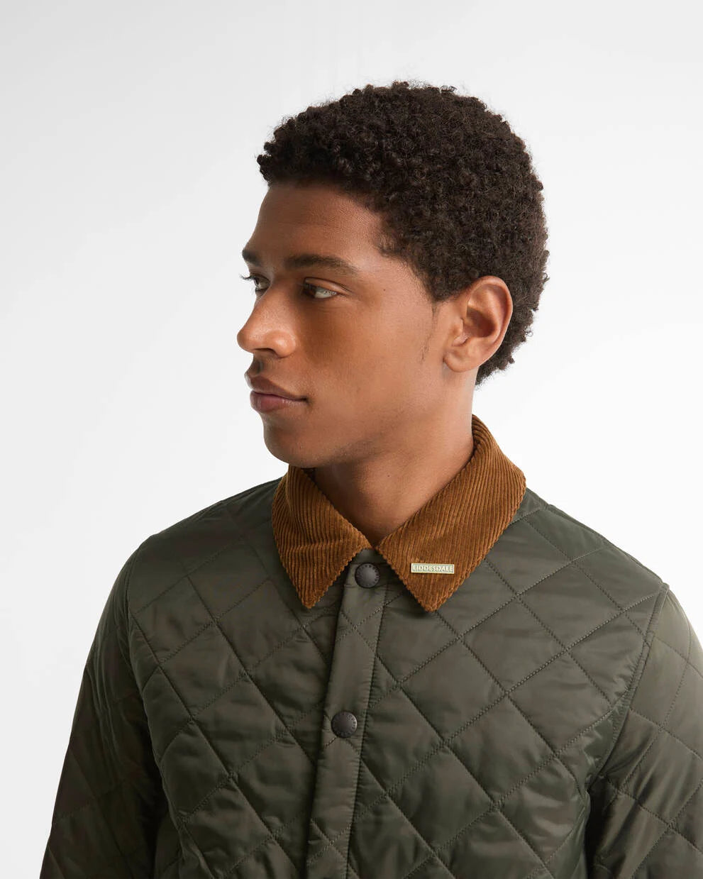 Giacca trapuntata Heritage Liddesdale Icons sage green