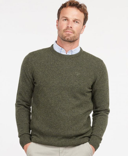 Maglia girocollo Essential Tisbury verde