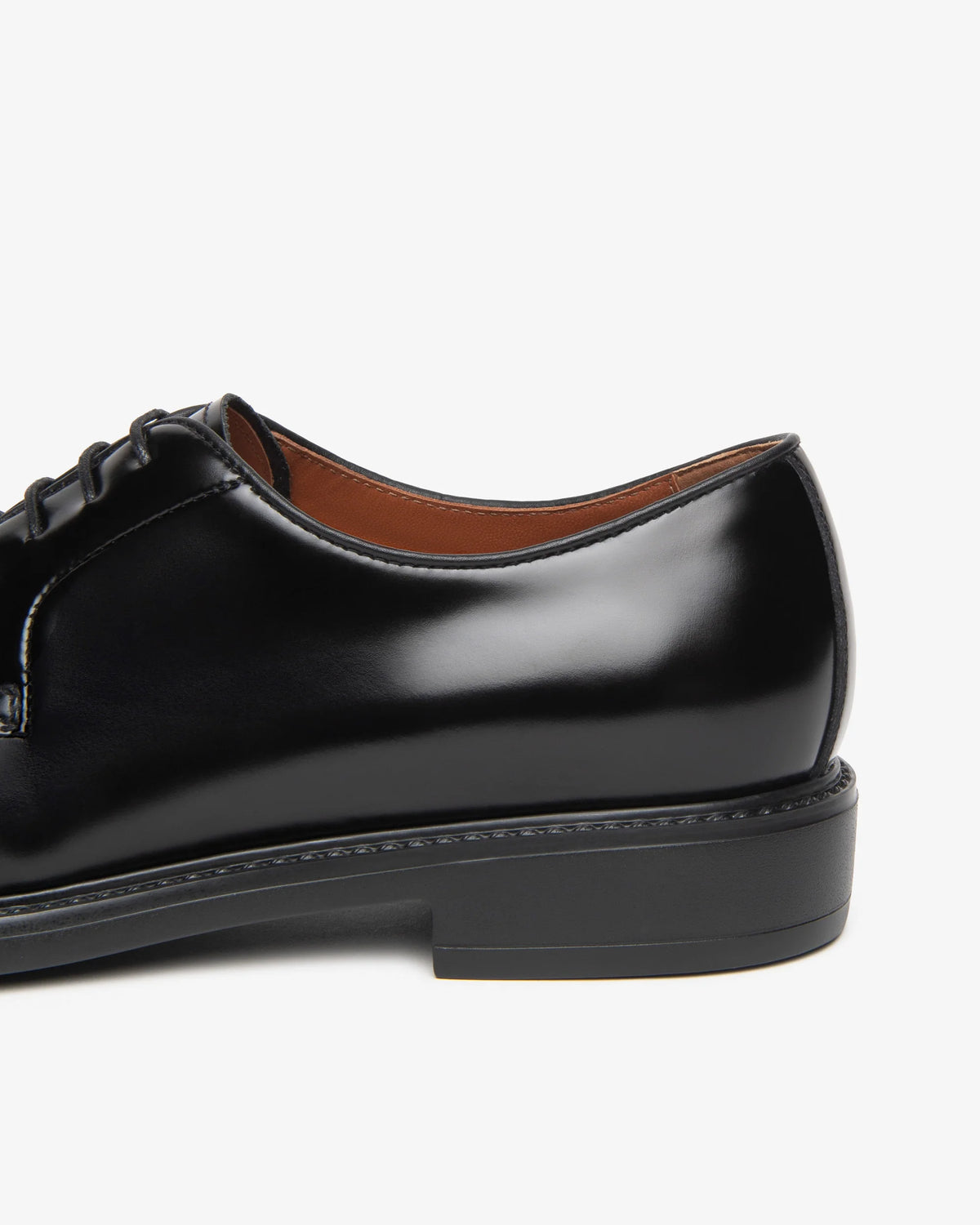 Derby in vitello brillante I601251U nero
