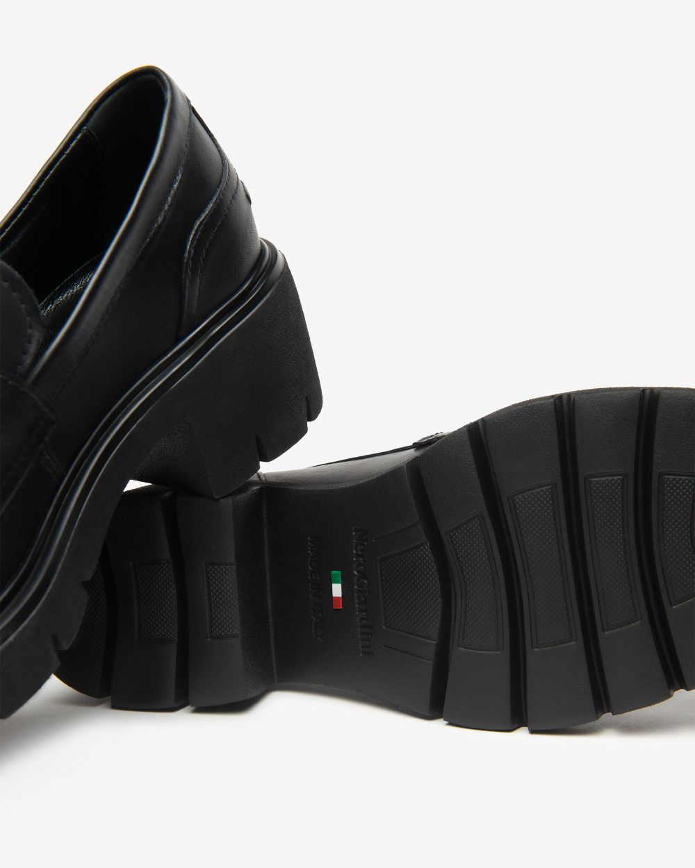 Mocassino morsetto nero