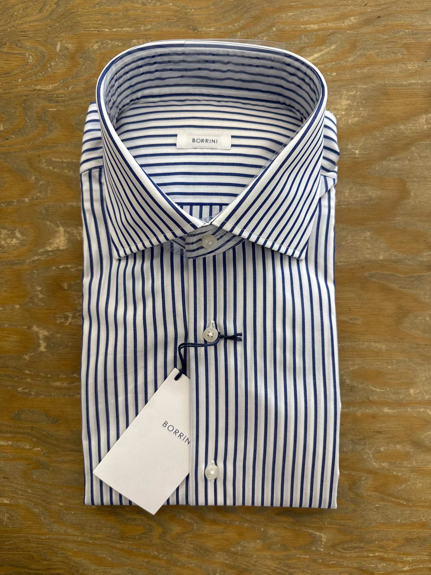 Camicia classica RCD2046 bacchetta blu