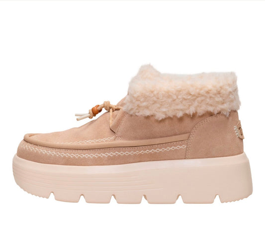 Austin Edge Lounge suede sesamo