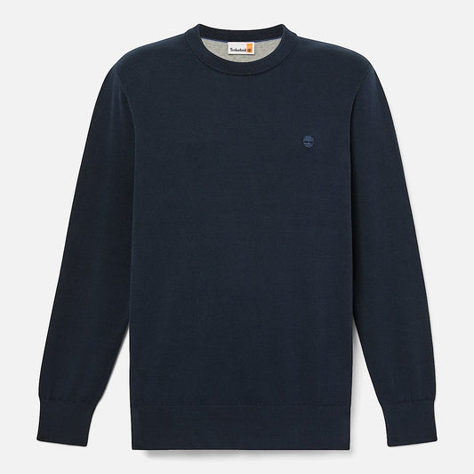 Maglione in Cotone Williams River da Uomo blu