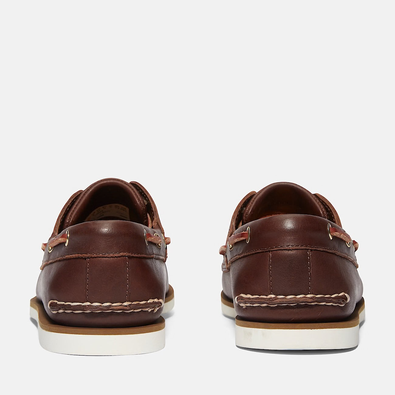 Scarpa da Barca Classic Uomo marrone fondo bianco