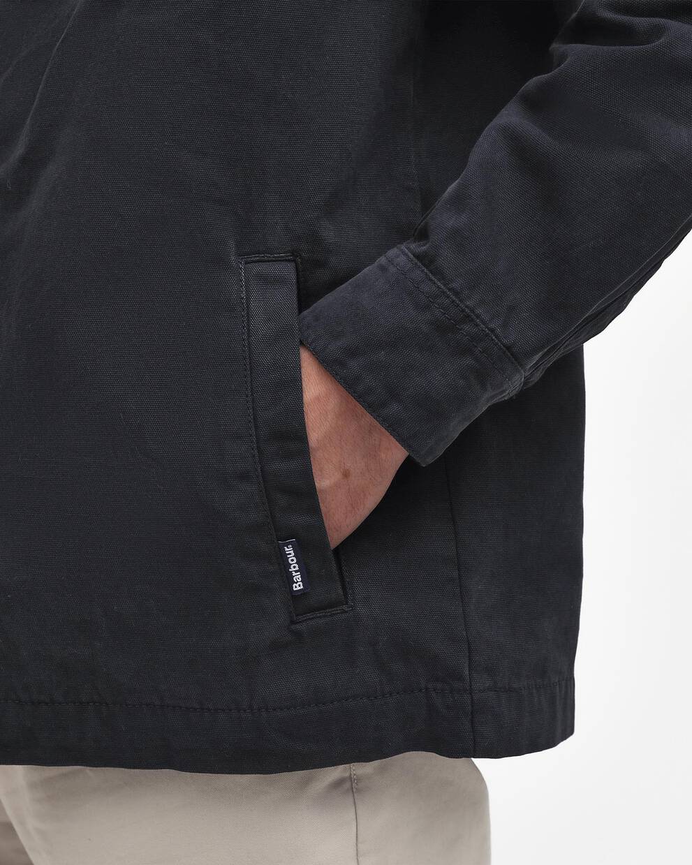 Overshirt Washed Cotton Blu