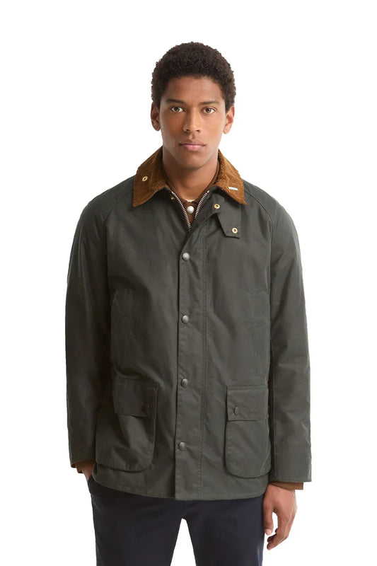 Giacca cerata Festive Ashby Sage green