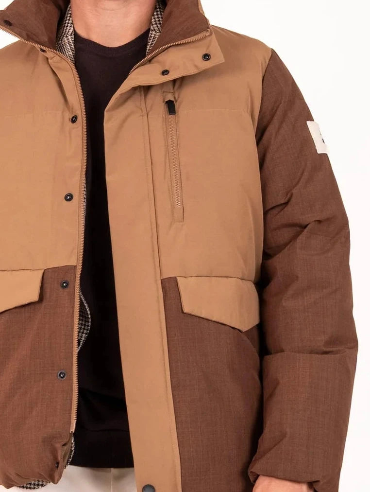 Piumino uomo mod Callanderl terra