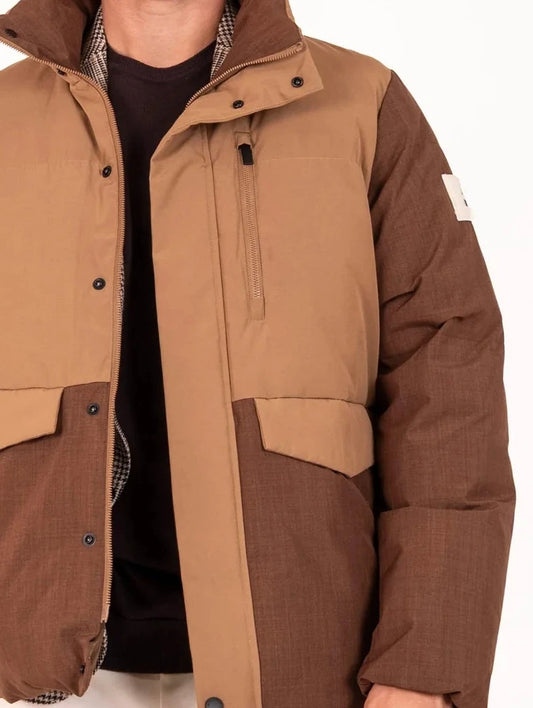 Piumino uomo mod Callanderl terra
