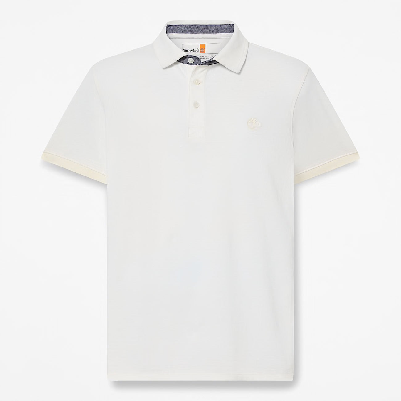 Polo Oxford a manica corta Bianco