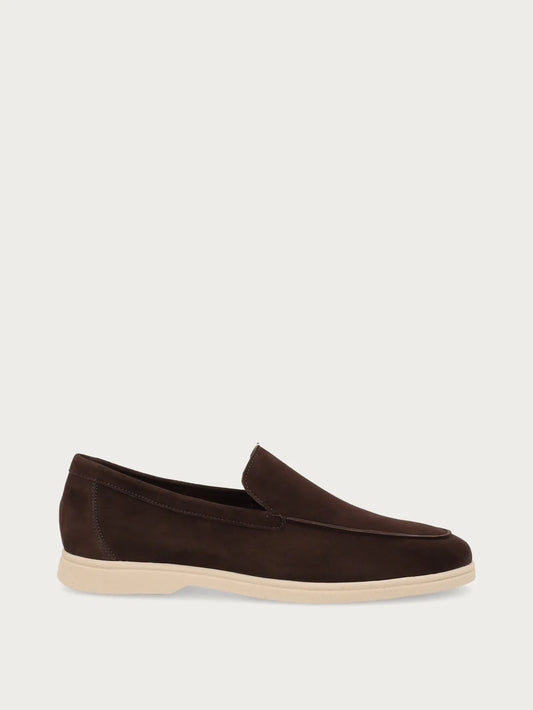Slip-on in pelle scamosciata 32b0 Moro