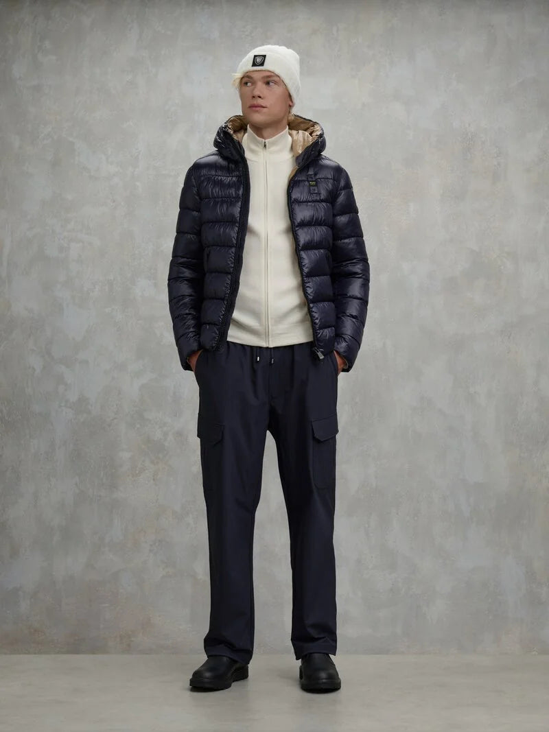 Piumino uomo Adams blu