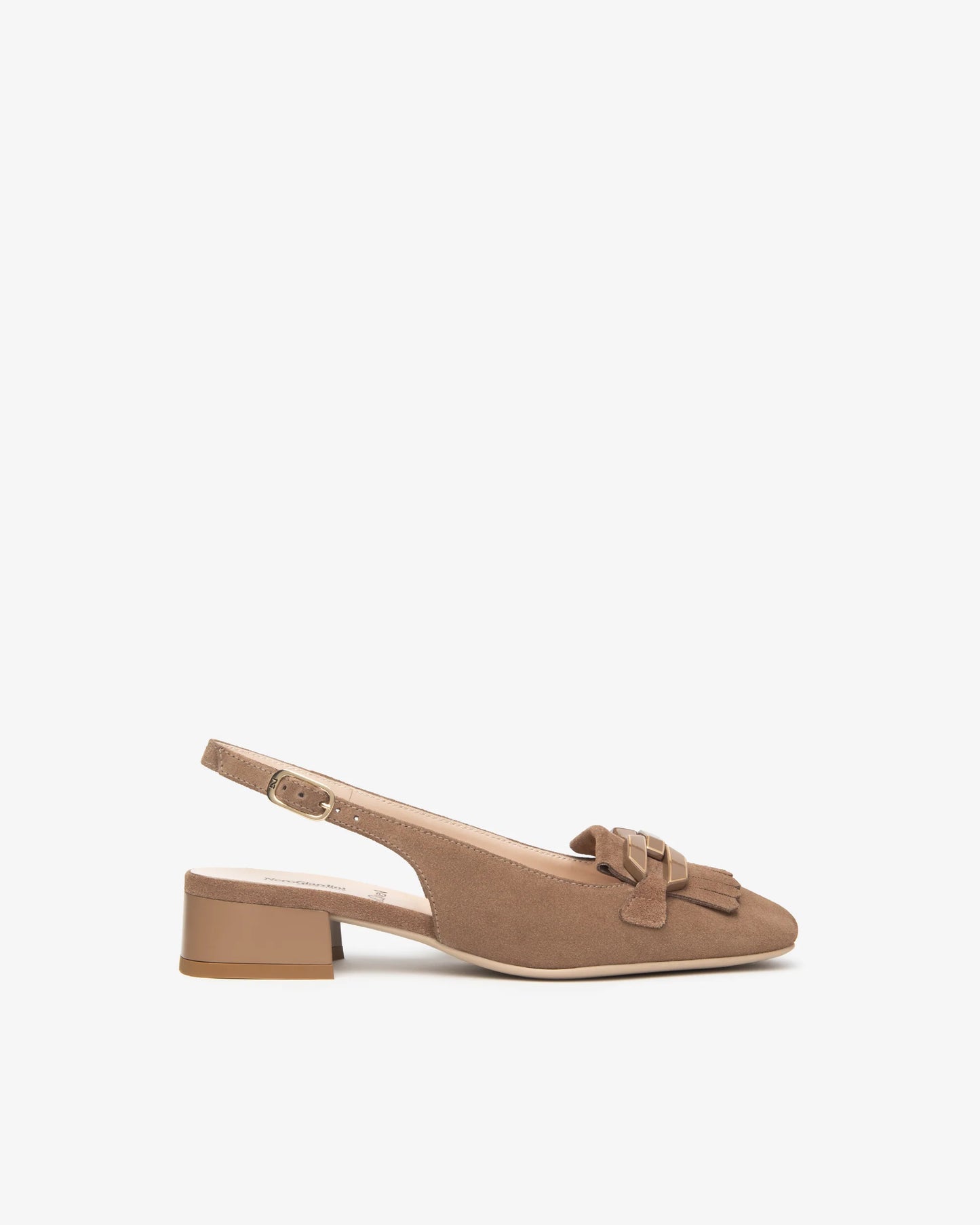 Sling-Back in camoscio E615501D Mou