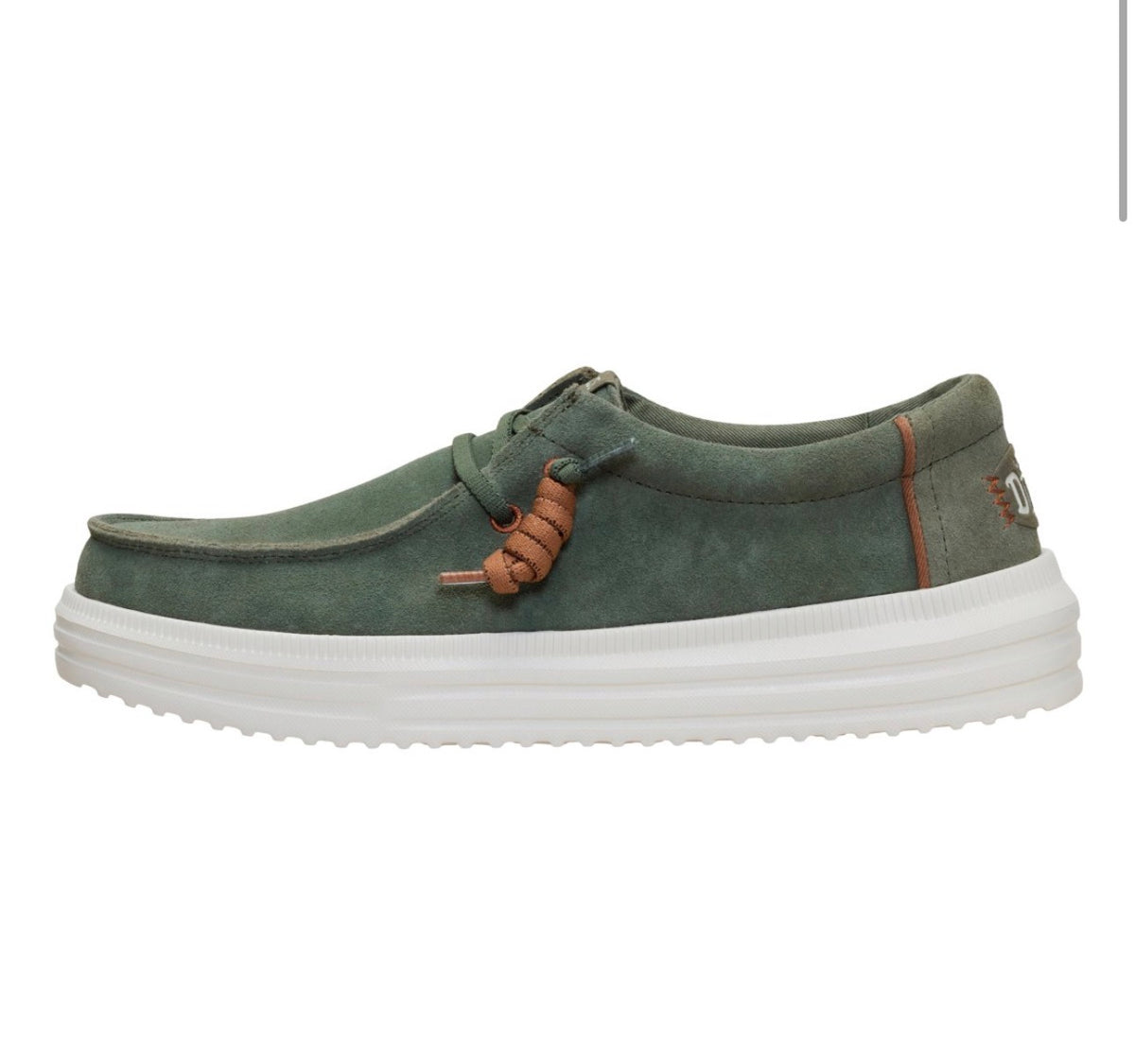 Rev suede verde